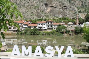 Amasya, şehir, nehir, manzara