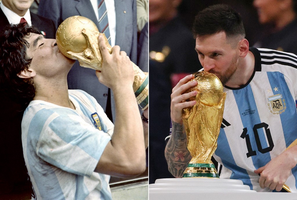 Maradona gibi öptü, kazanmadığı kupa kalmadı: Lionel Messi