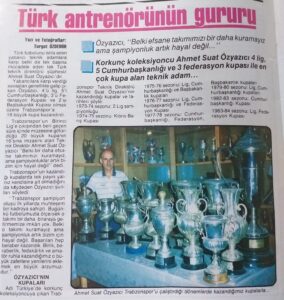 Ahmat Suat Özyazıcı, Trabzonspor, şampiyon, teknik direktör