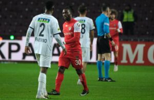 Atsu, gol atmasa Kasımpaşa maçının hemen ardından İstanbul aktarmalı Fransa'ya gidecekti. 