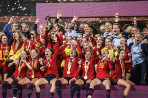 İspanya Kadın Milli Futbol Takımı, finalde İngiltere'yi yenerek tarihinde ilk kez dünya şampiyonu olmuştu.